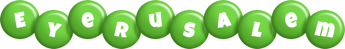 Eyerusalem candy-green logo