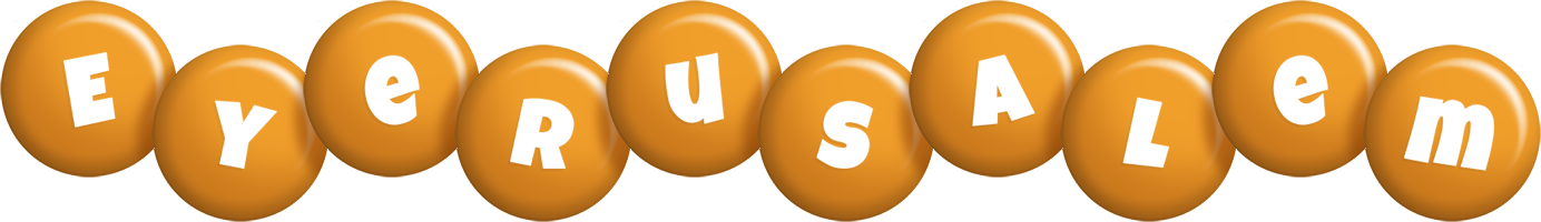 Eyerusalem candy-orange logo