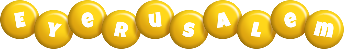 Eyerusalem candy-yellow logo