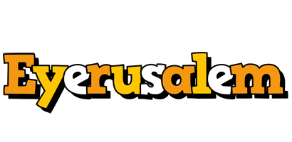 Eyerusalem cartoon logo