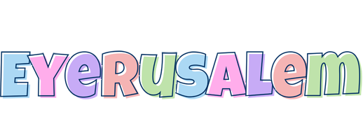 Eyerusalem pastel logo