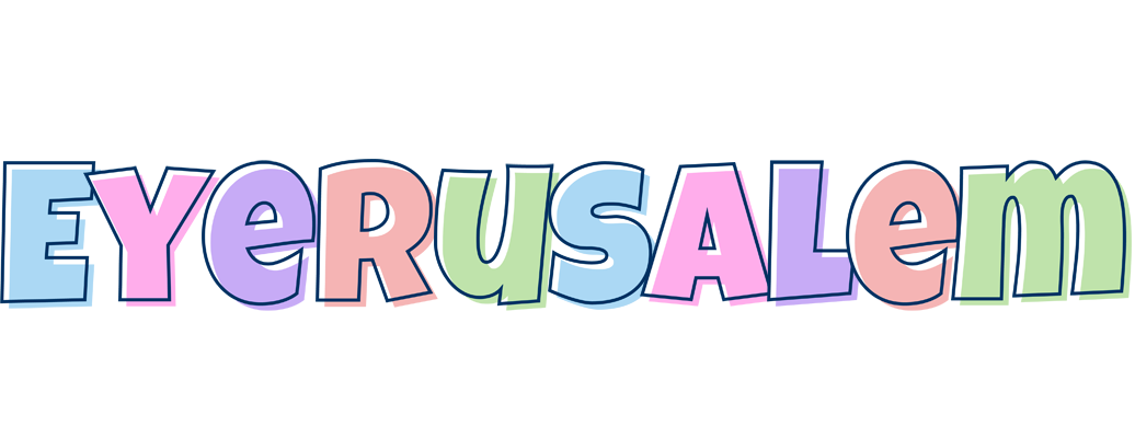 Eyerusalem pastel logo