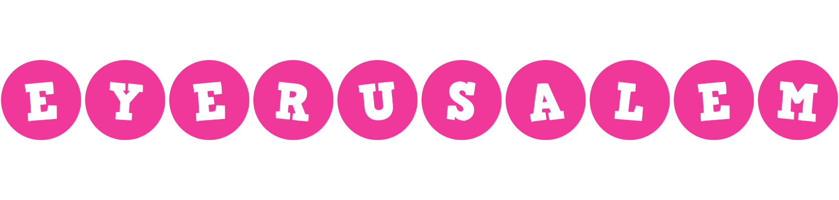 Eyerusalem poker logo