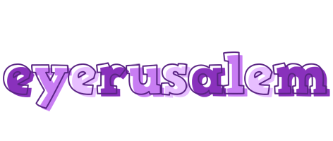 Eyerusalem sensual logo