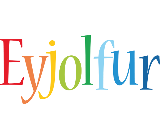 Eyjolfur birthday logo