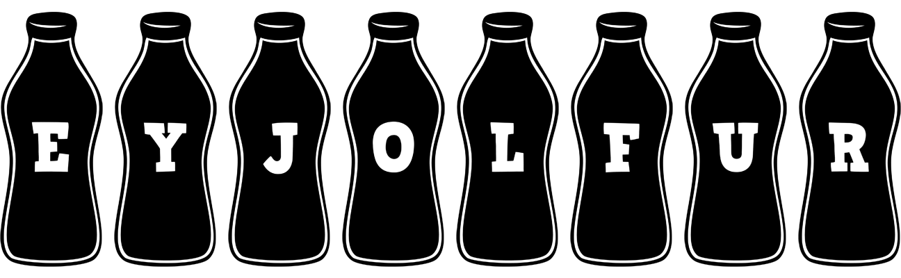 Eyjolfur bottle logo