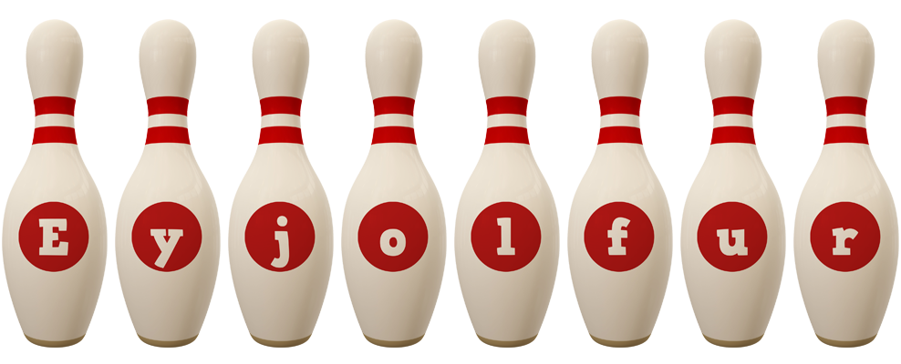 Eyjolfur bowling-pin logo