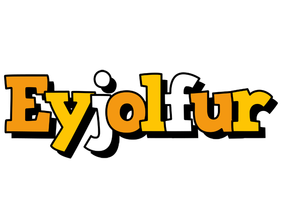 Eyjolfur cartoon logo