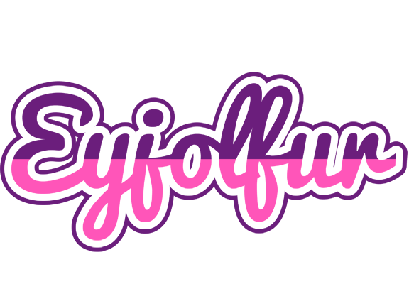 Eyjolfur cheerful logo