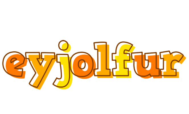 Eyjolfur desert logo
