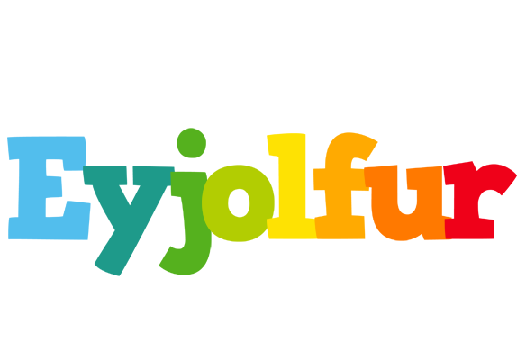 Eyjolfur rainbows logo