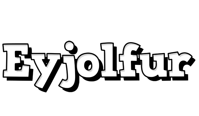 Eyjolfur snowing logo
