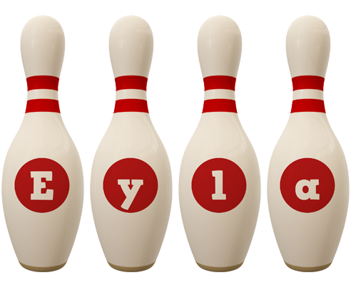 Eyla bowling-pin logo
