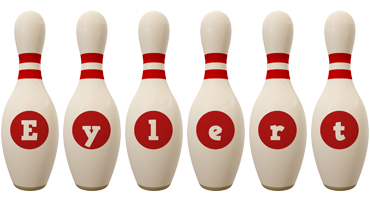 Eylert bowling-pin logo