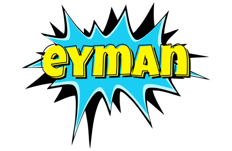 Eyman amazing logo