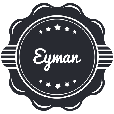 Eyman badge logo