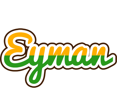 Eyman banana logo