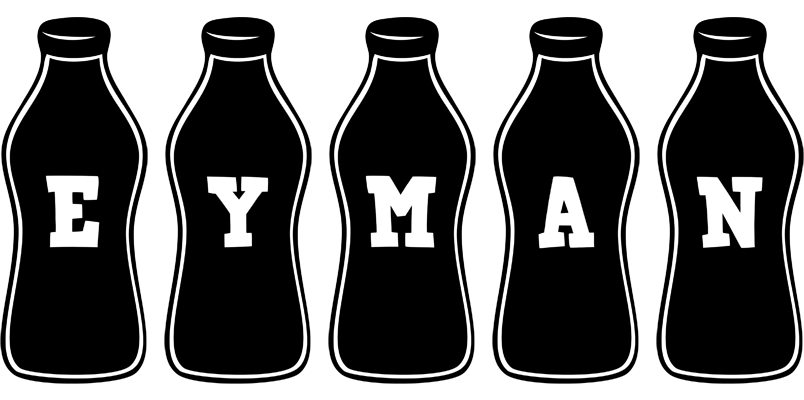 Eyman bottle logo