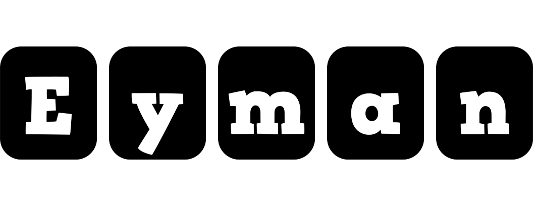 Eyman box logo