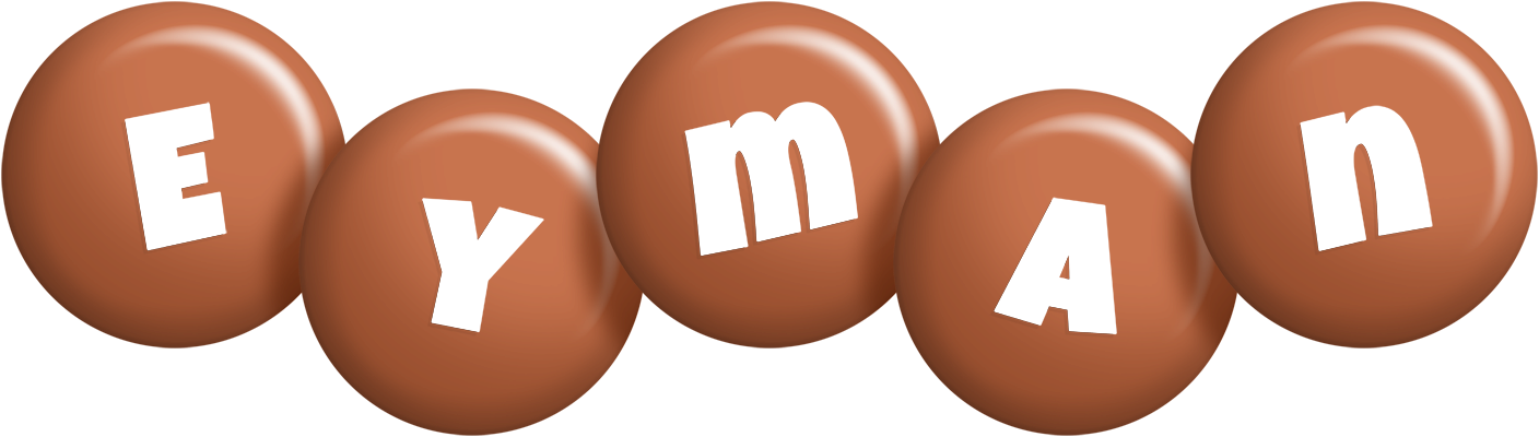 Eyman candy-brown logo