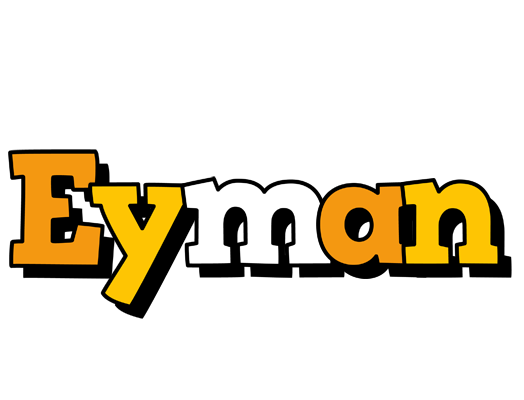 Eyman cartoon logo