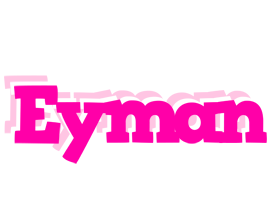 Eyman dancing logo