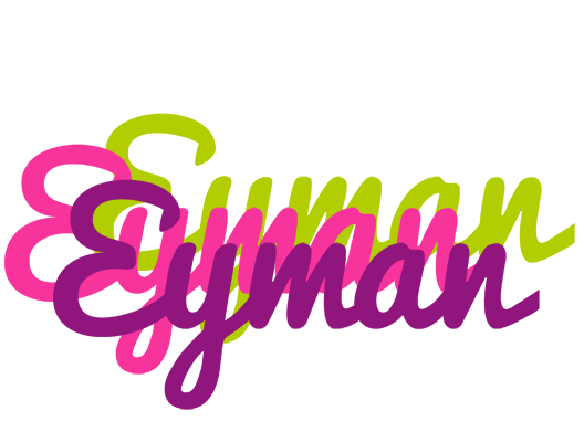Eyman flowers logo