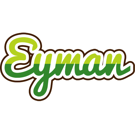 Eyman golfing logo