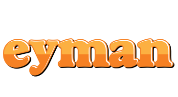 Eyman orange logo