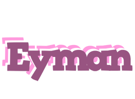 Eyman relaxing logo