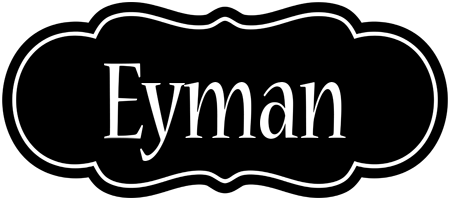 Eyman welcome logo