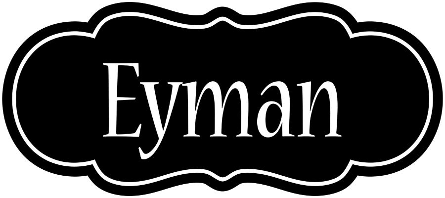Eyman welcome logo