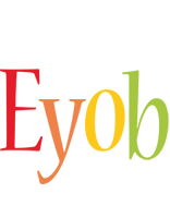 Eyob birthday logo