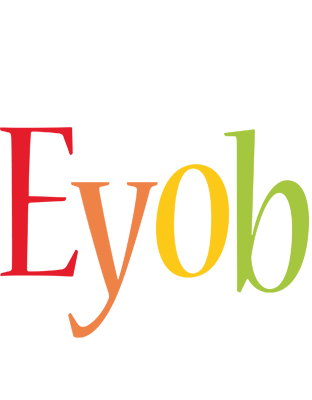 Eyob birthday logo