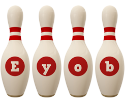 Eyob bowling-pin logo