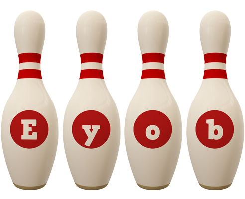 Eyob bowling-pin logo