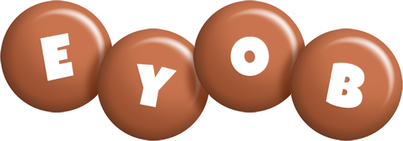 Eyob candy-brown logo