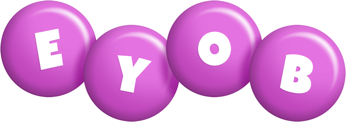 Eyob candy-purple logo