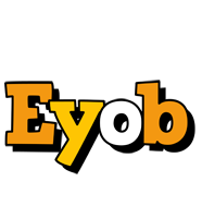 Eyob cartoon logo