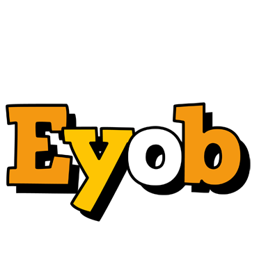 Eyob cartoon logo