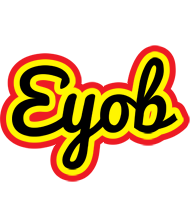 Eyob flaming logo