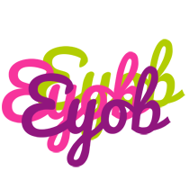 Eyob flowers logo