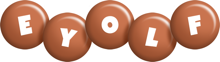 Eyolf candy-brown logo
