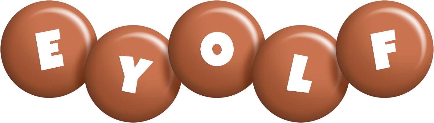 Eyolf candy-brown logo