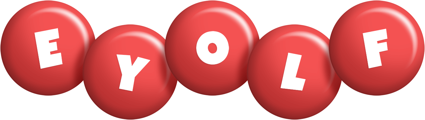 Eyolf candy-red logo