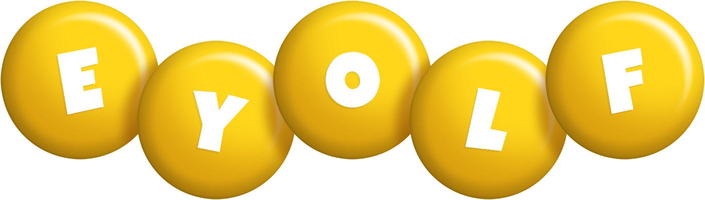 Eyolf candy-yellow logo