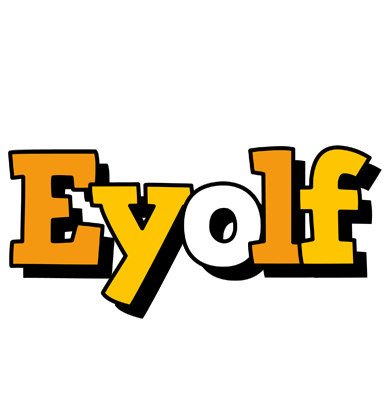 Eyolf cartoon logo