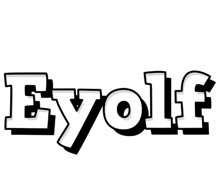 Eyolf snowing logo
