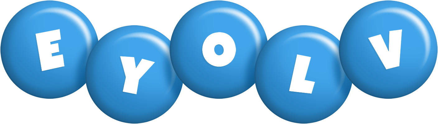 Eyolv candy-blue logo