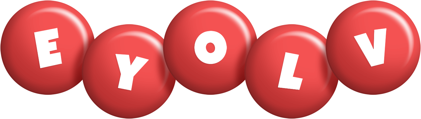 Eyolv candy-red logo